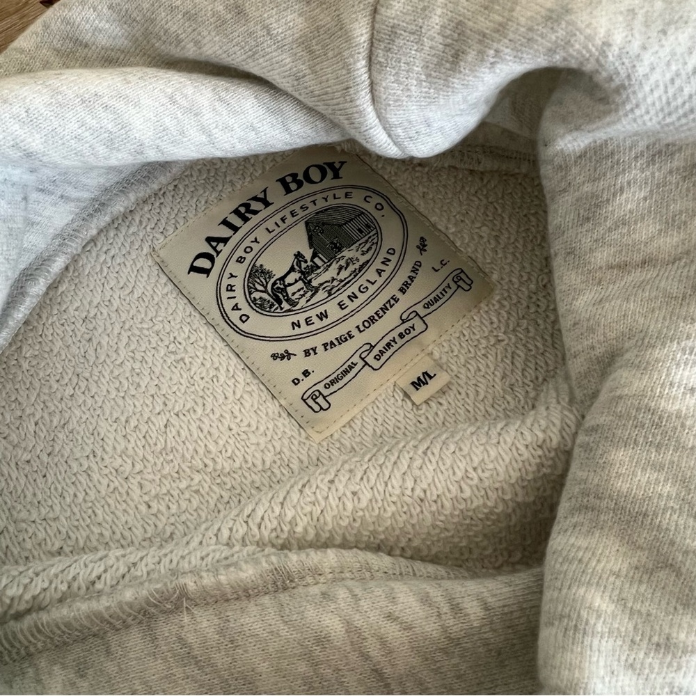 NWT Dairy Boy Study Break State Champs Rollneck in Champion Orange - Picture 16 of 16
